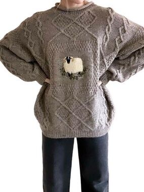 Vintage Acorn wool sweater